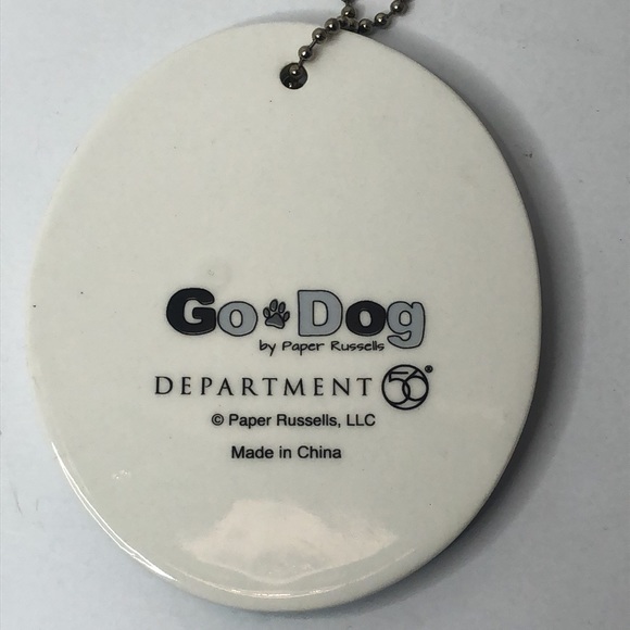 Department 56 Go Dog Corgi Ceramic Go Dog ornament wall hanging - Picture 2 of 4